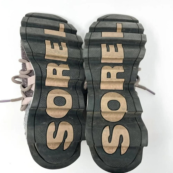 Sorel Kinetic Lace Gradient Sneaker Runner Purple Sage Sz 7 - Picture 12 of 13